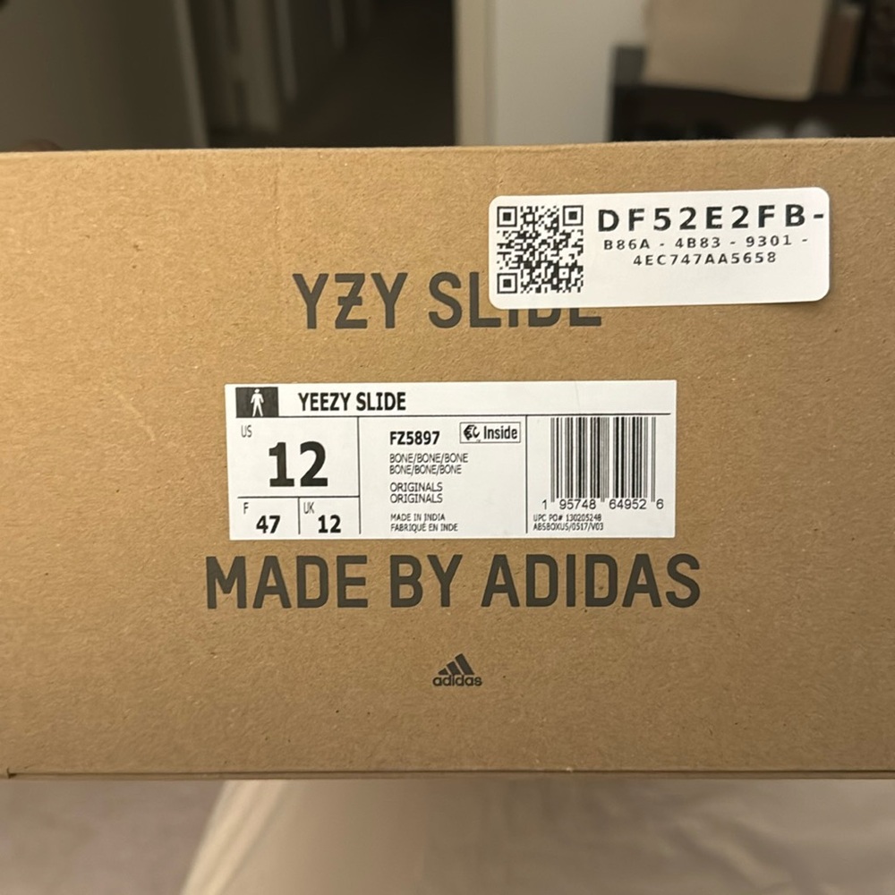 Yeezy slides size 12